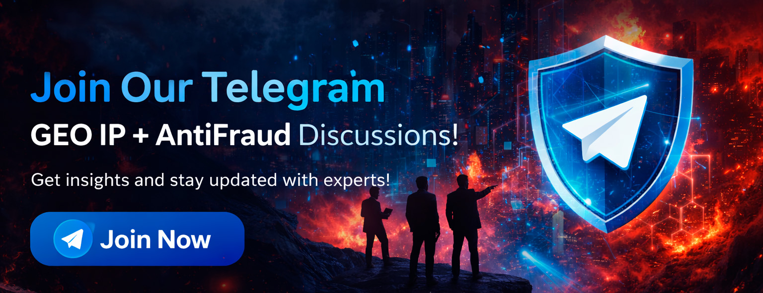 Join GeoIP API Telegram chat