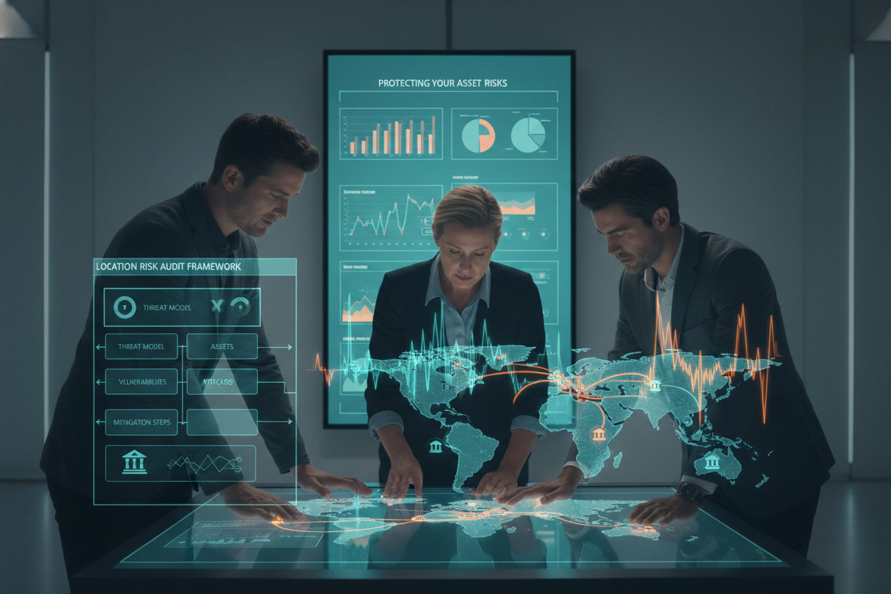 Location risk audit frameworks: preventing Geo-Based security breaches